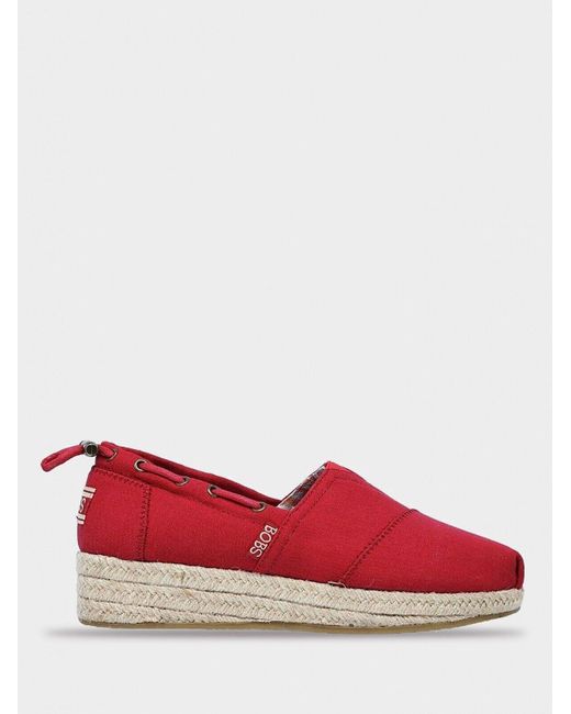 Skechers womens red shoes online