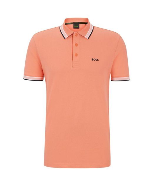 Boss Orange Boss Paddy Polo Shirt Open for men