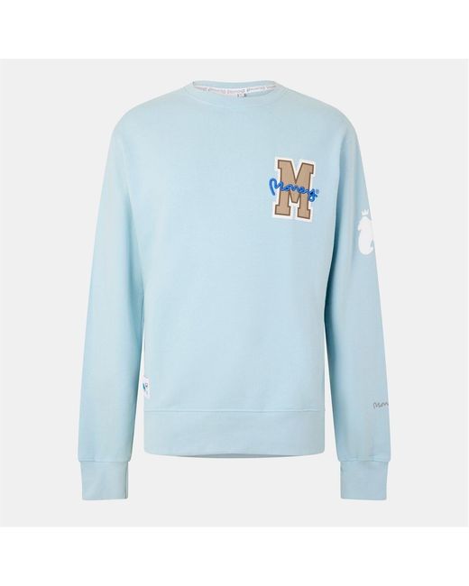 Money Blue Big M Crew for men