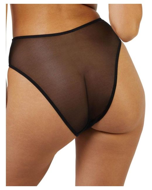 Playful Promises Black Fallon Midi Brief