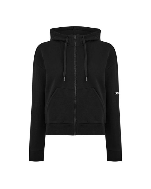Reebok Black Dream Hooded Regular Fit Sweatshirt