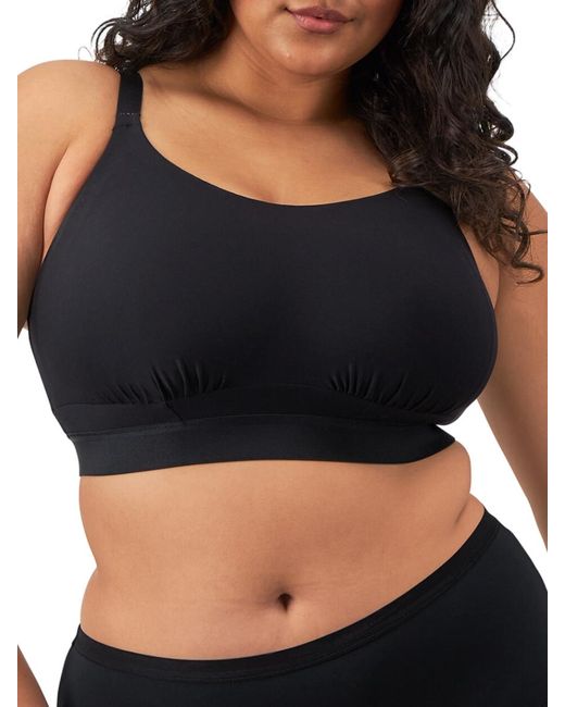 Elomi Black Downtime Non-Wired Bralette