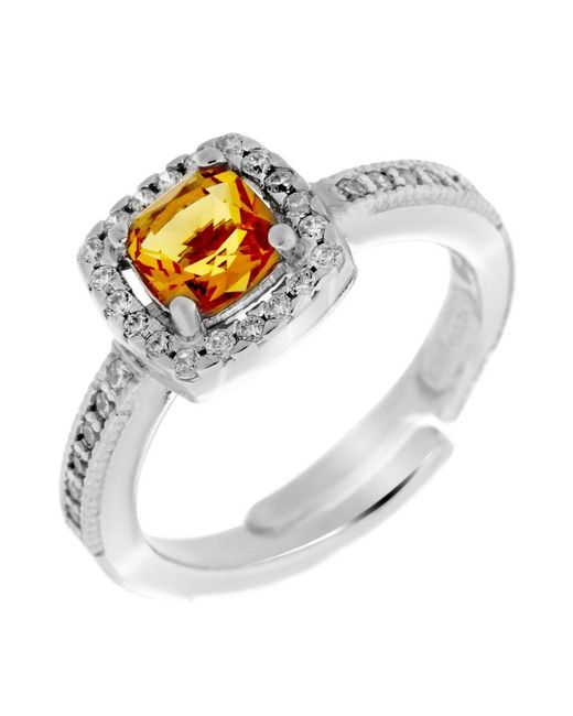 Orphelia White 925 Sterling Ring