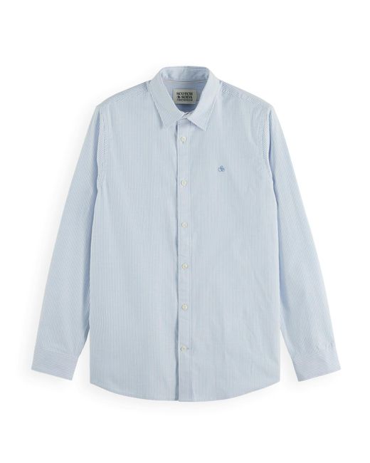 Scotch & Soda Overhemd in het Blue voor heren