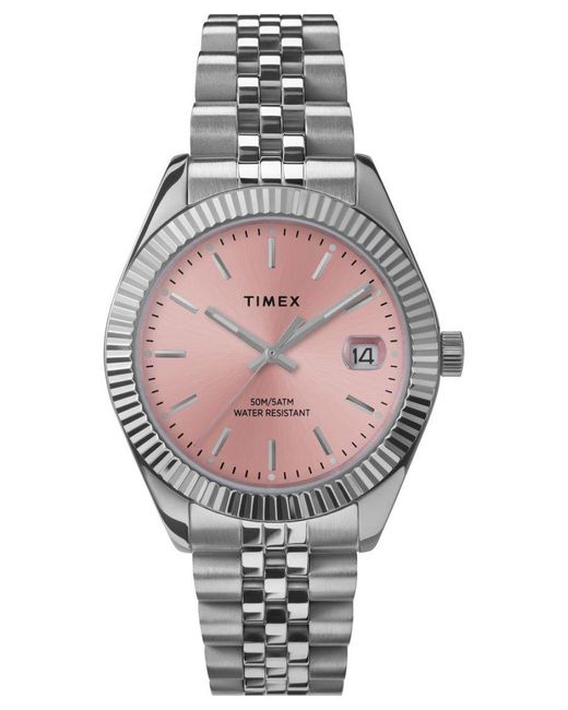 Timex Gray Legacy Watch Tw2W49800 Stainless Steel (Archived)