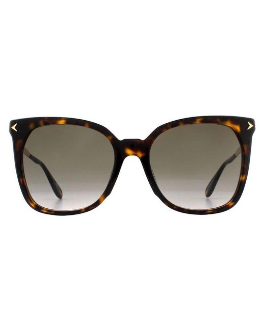 Givenchy Brown Sunglasses Gv 7097/S 086 Ha Dark Havana Gradient Metal (Archived)