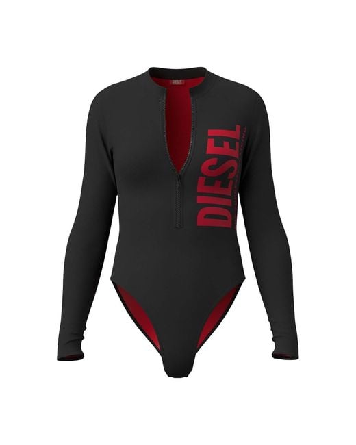 DIESEL Dames Bfsw-sasha Bodysuit In Zwart in het Black