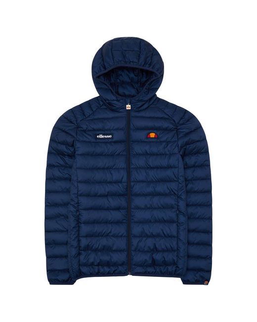 Ellesse Blue Lombardy Quilted Jacket for men