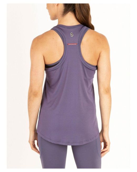 Luke 1977 Purple Row Gym Vest