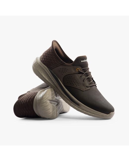 Skechers Brown 210890/Choc Slade for men