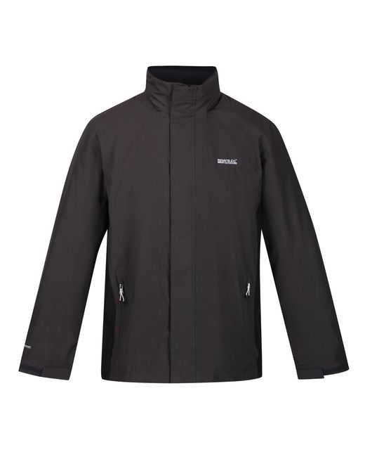 Regatta Blue Great Outdoors Outdoor Classic Matt Hooded Waterproof Jacket (Ash/ for men