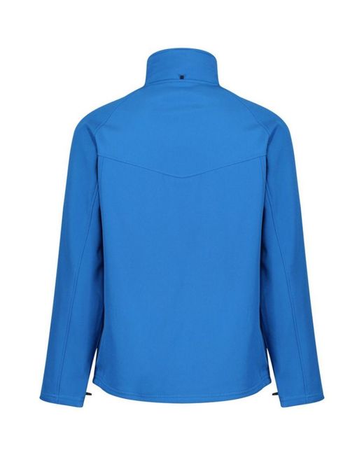 Regatta Blue Uproar Softshell Wind Resistant Fleece Jacket for men