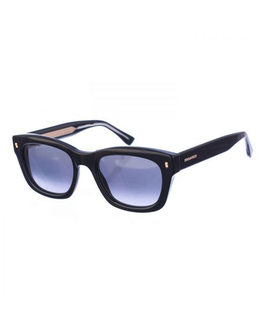 DSquared² Blue Oval Shaped Acetate Sunglasses D20012S for men