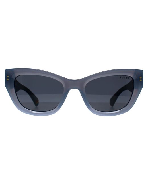 Polaroid Blue Cat Eye Azure Polarized Pld 6237/S/X
