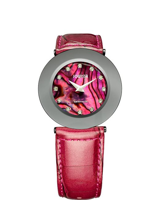JOWISSA Red Safira 999 Mother Of Pearl Watch