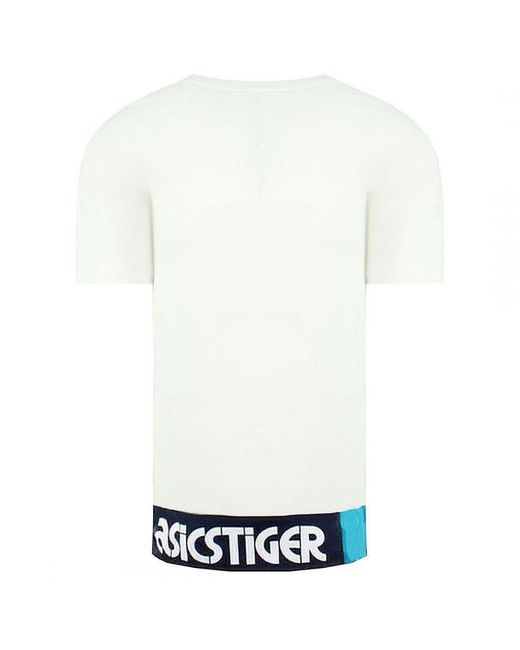Asics S Onitsuka Tiger T-shirt Branded Performance Top White 2191a105 102 for men