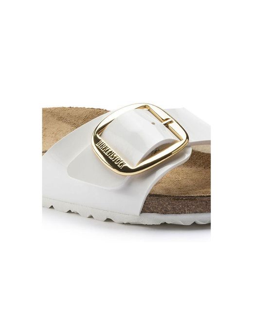 Madrid big buckle graceful pearl best sale white