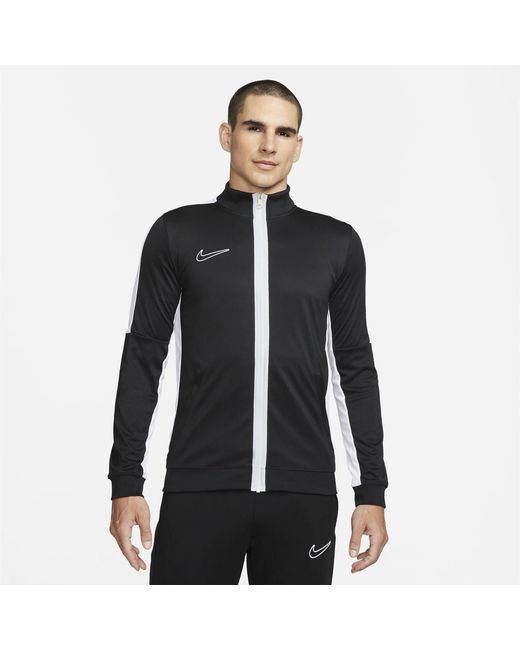Nike Black Mock Neck Athletic Regular Fit Jacket for men