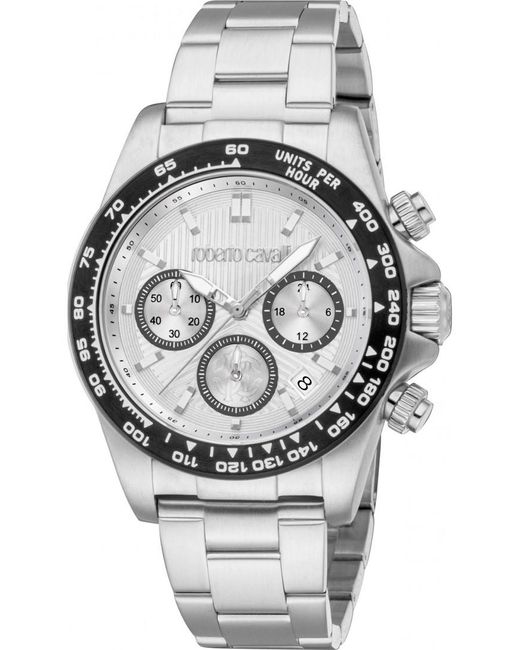 Roberto Cavalli Gray Rc5G135M0065 Watch for men