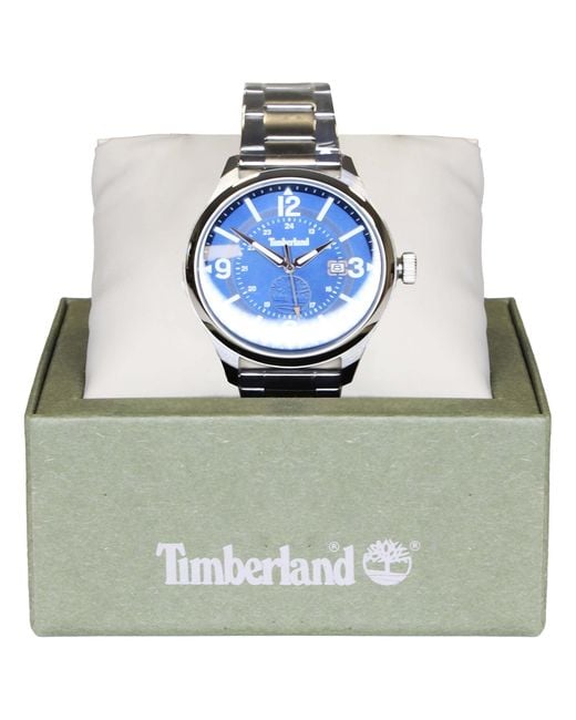 Timberland Metallic Quartz Stainless Watch for men