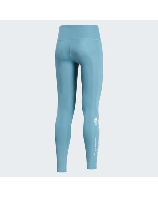 The North Face Blue W Performance Graphic Leggings