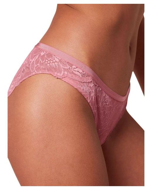 Triumph Pink Amourette Charm Brazilian Brief