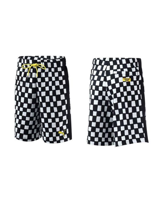 PUMA Black X Chinatown Stretch Waist Bottoms Shorts 595628 01 Cotton for men