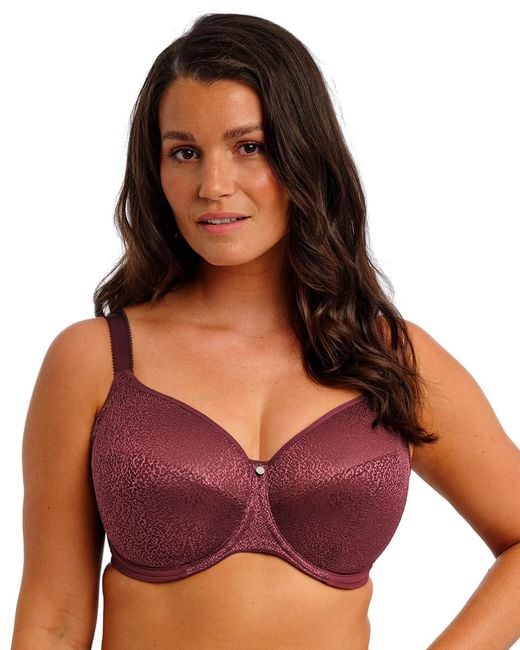 Fantasie Purple 103211 Demure Moulded Non Padded Bra