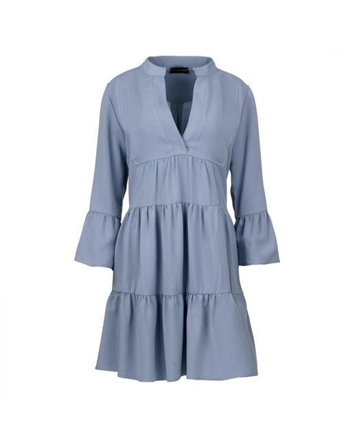 Conquista Blue Loose A Line Dress
