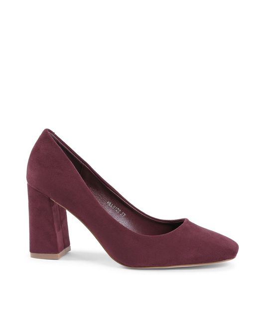 19V69 Italia by Versace Purple Pump Bordeaux Hll0129