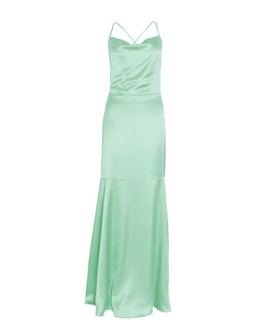 Quiz Mint Satin Cross Back Maxi Dress in Green | Lyst UK Quiz Mint Satin Cross Back Maxi Dress in Green | Lyst UK
