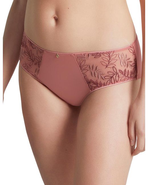 Panache Red Tango Luxe Brief