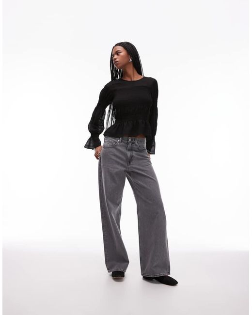 AllSaints Black Allsaints Pamela Top