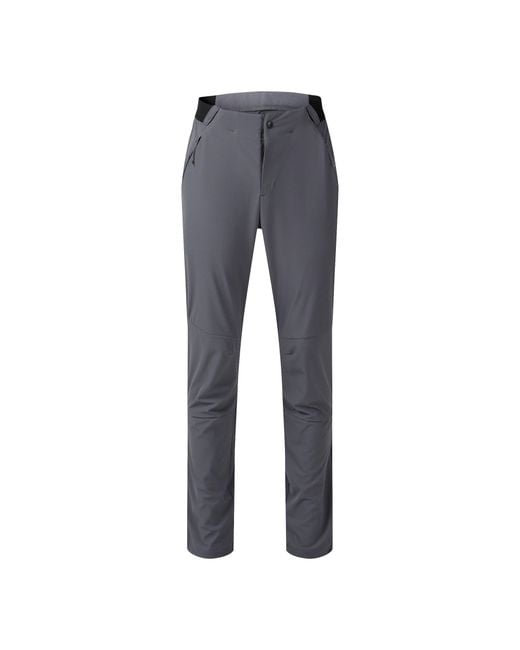 Dare 2b Gray Torrek Lite Walking Trousers (Magnet) for men