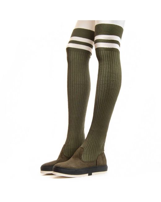 Montevita Green Platform Boot Bottavita3