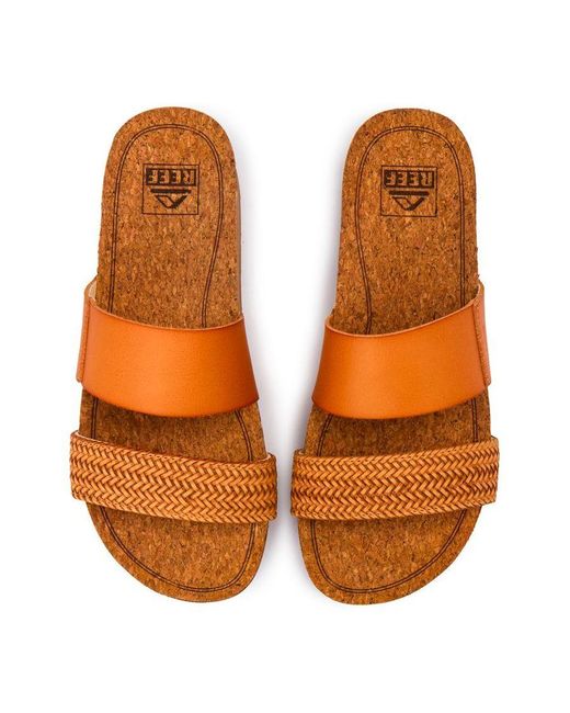 Reef Brown Cushion Vista Hi Sandals