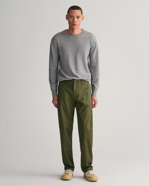 Gant Green Regular Chinos for men