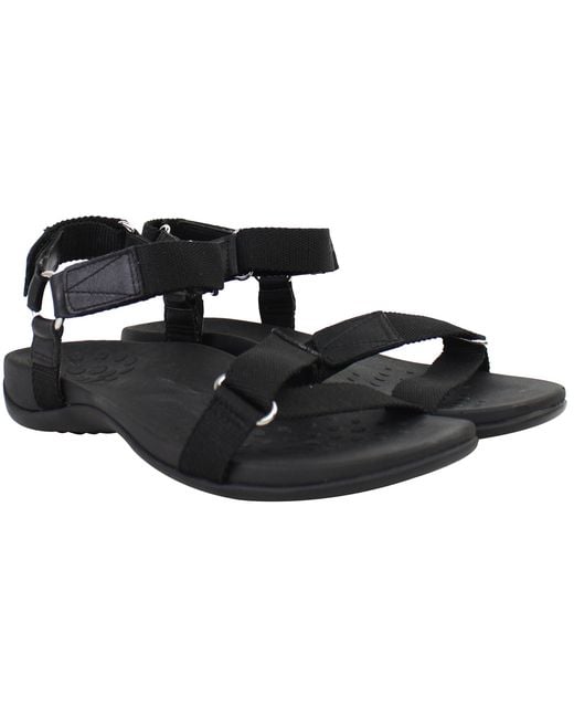 Vionic Black Candace Sandals