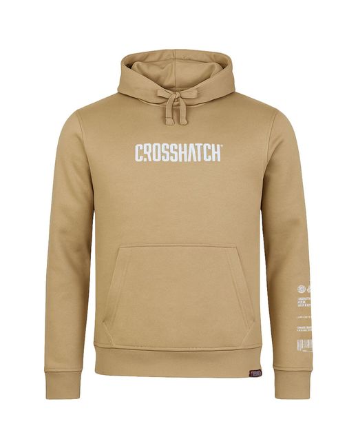 Crosshatch Natural Bellmant Hoodie Cotton for men