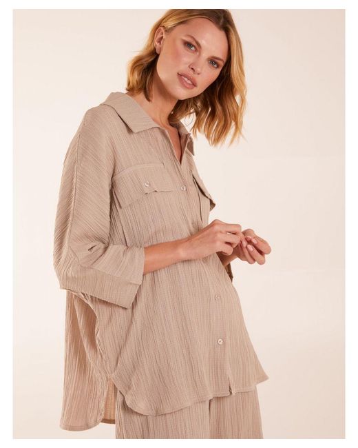 Blue Vanilla Natural Shirt & Trouser Set