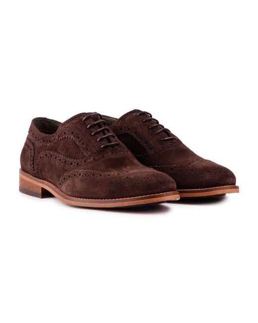 Barbour Brown Isham Shoes for men