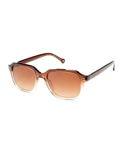 Hally & Son White Hs741S04 51 Sunglasses