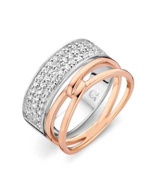 Orphelia Metallic 925 Sterling Ring