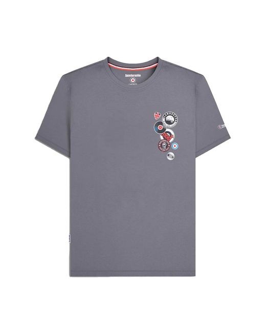 Lambretta Gray Badge Big & Tall T-Shirt (Iron)
