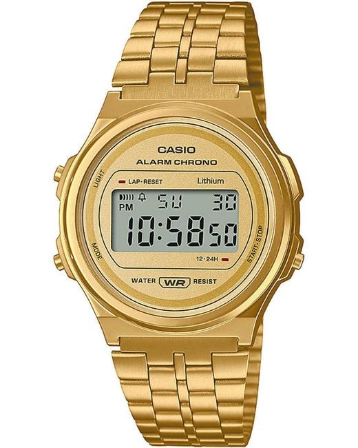 G-Shock Metallic Collection Vintage Watch A171Weg-9Aef Stainless Steel (Archived)