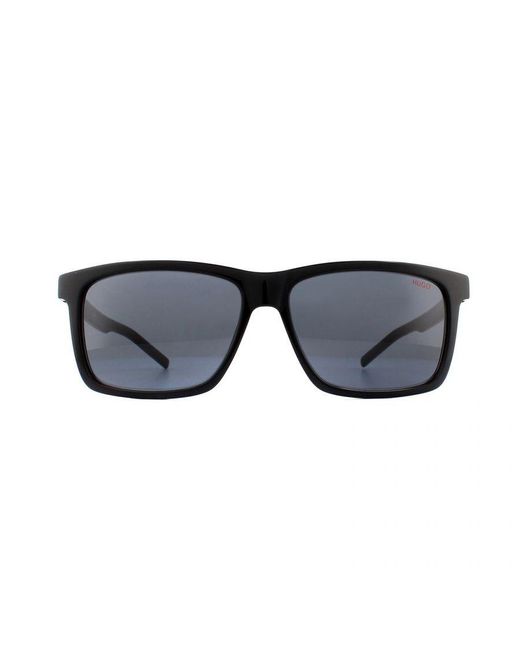 Boss Blue Hugo Boss By Rectangle Sunglasses for men