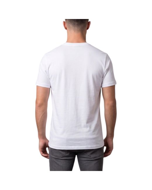 883 Police White T Shirts Parco Crew Neck Short Sleeve Casual Summer Cotton Tee for men