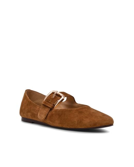 Steve Madden Brown Suede Zarah 839 Ballet Flats