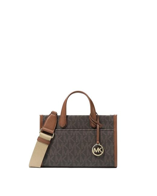 Michael Kors Brown Small Shoulder Bag Gigi 38T5G3Gm5B
