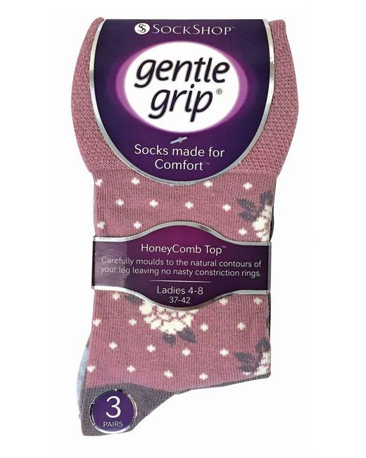 Gentle Grip Purple Gentle Grip Womens
